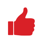 Thumbs Up Social Icon